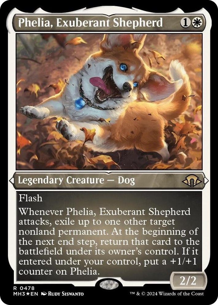 0478 Phelia, Exuberant Shepherd (Foil Etched) R Modern Horizons 3