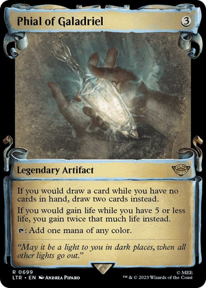 0699 Phial of Galadriel (Showcase Scrolls) R Universes Beyond: The Lord of the Rings: Tales of Middle-earth