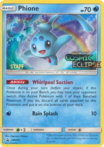 SM220 Phione - SM220 (Prerelease) [Staff] Promo SM Promos