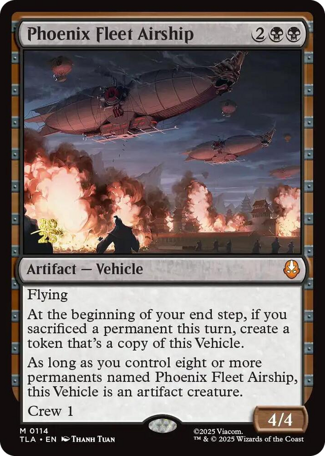 0114 Phoenix Fleet Airship M Prerelease Cards