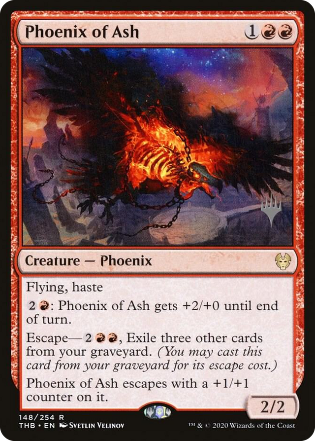 0148 Phoenix of Ash R Promo Pack: Theros Beyond Death