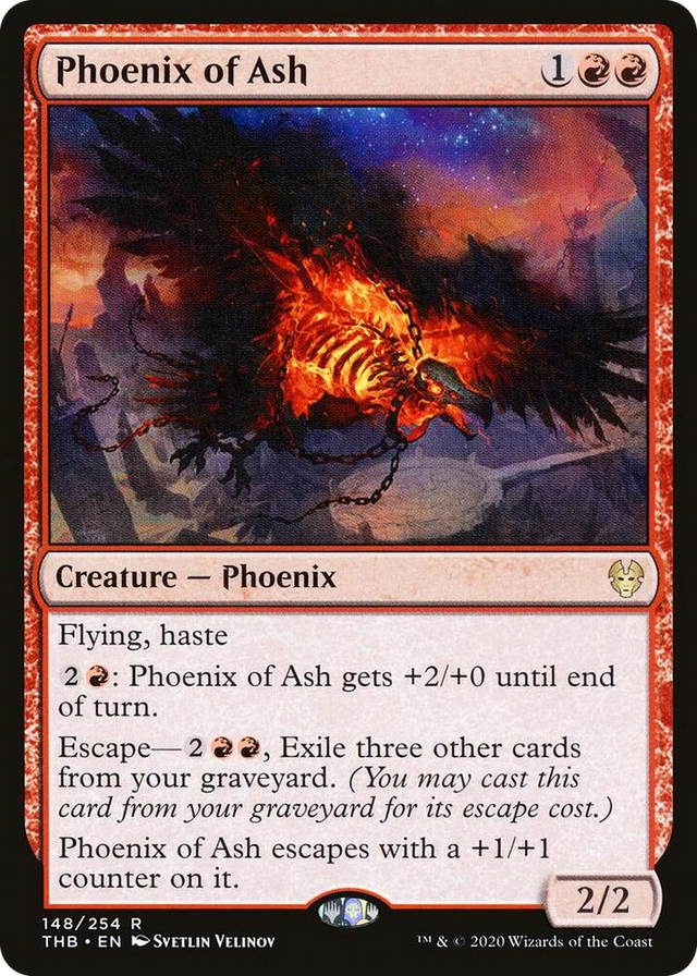 0148 Phoenix of Ash R Theros Beyond Death