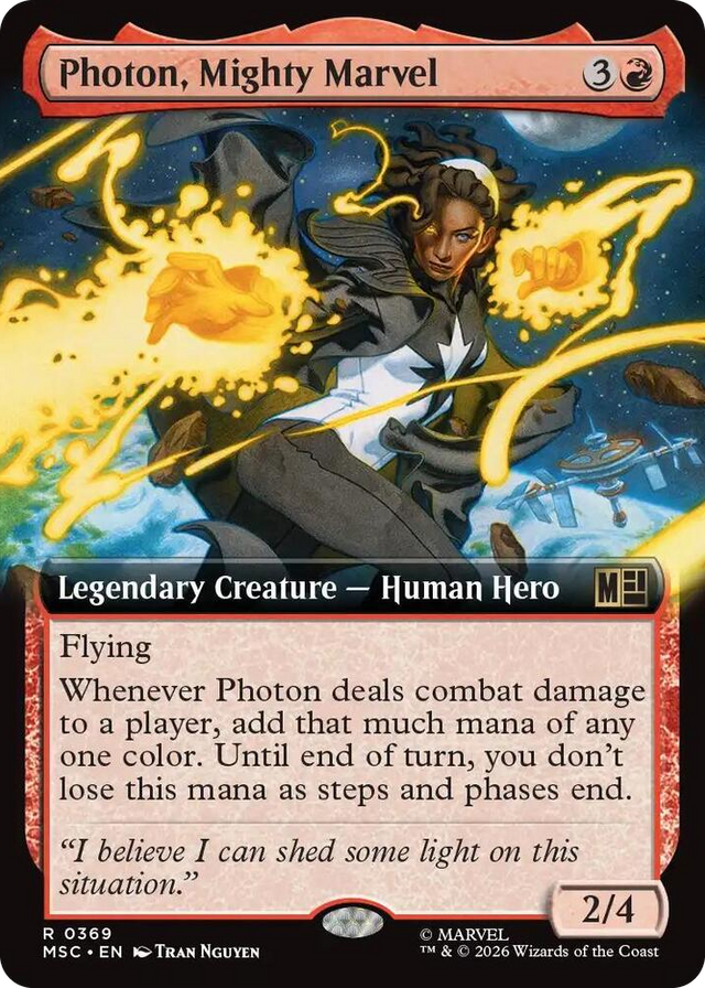 0369 Photon, Mighty Marvel (Extended Art) R Commander: Marvel Super Heroes