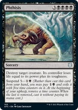 0105 Phthisis U Commander: Adventures in the Forgotten Realms