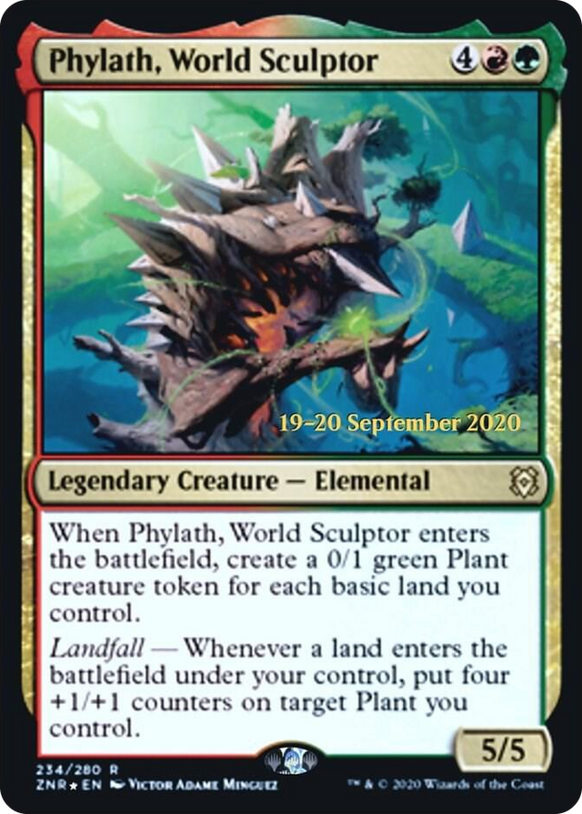 0234 Phylath, World Sculptor R Prerelease Cards