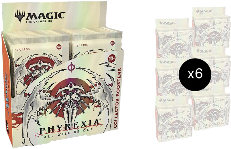 Phyrexia: All Will Be One - Collector Booster Display Case - Phyrexia: All Will Be One sealed product