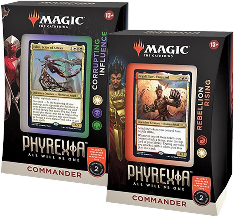 Phyrexia: All Will Be One Commander Decks [Set of 2] - Commander: Phyrexia: All Will Be One sealed product