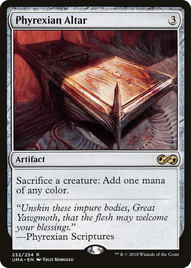 0232 Phyrexian Altar R Ultimate Masters
