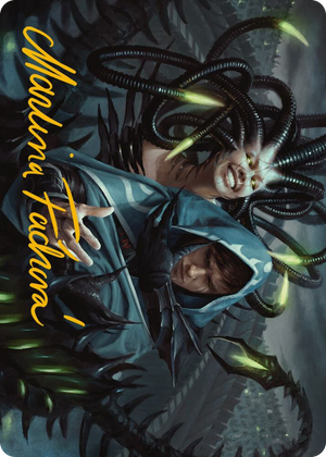 0022 Phyrexian Arena Art Card (Gold-Stamped Signature) S Art Series: Phyrexia: All Will Be One