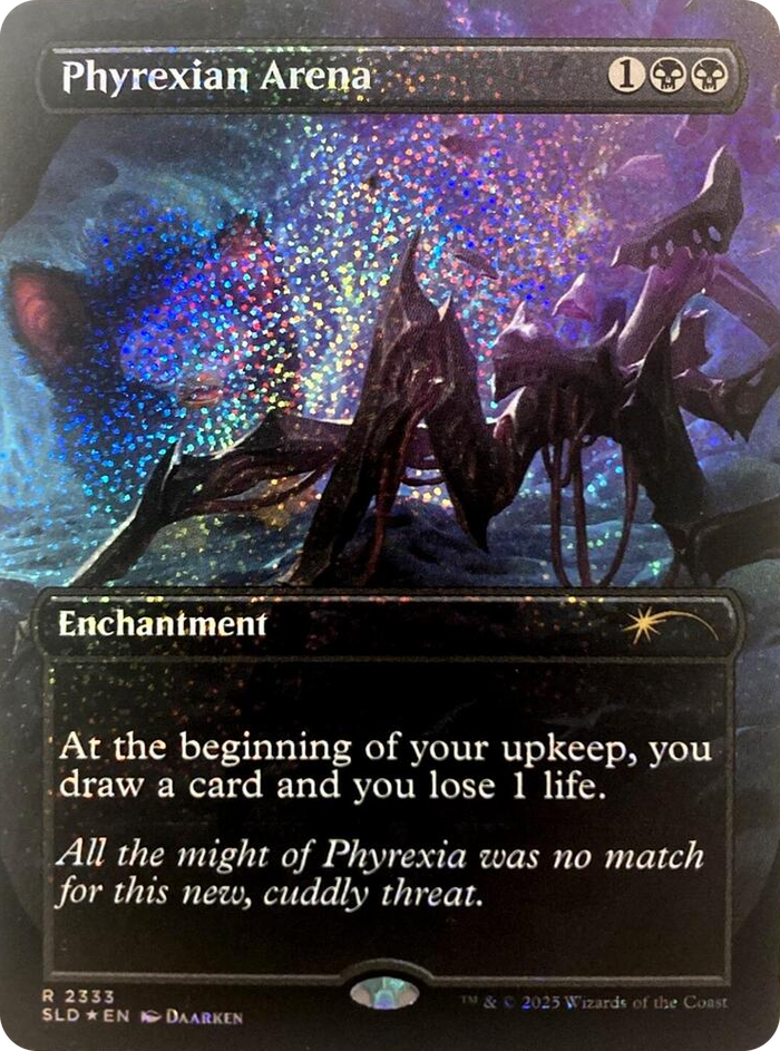 Phyrexian Arena (Confetti Foil) #2333 R - Secret Lair Drop Series Pokemon card
