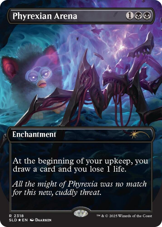 2318 Phyrexian Arena (Rainbow Foil) R Secret Lair Drop Series