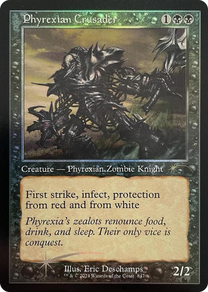 Phyrexian Crusader (Retro Frame) #847 P - Secret Lair Drop Series Pokemon card