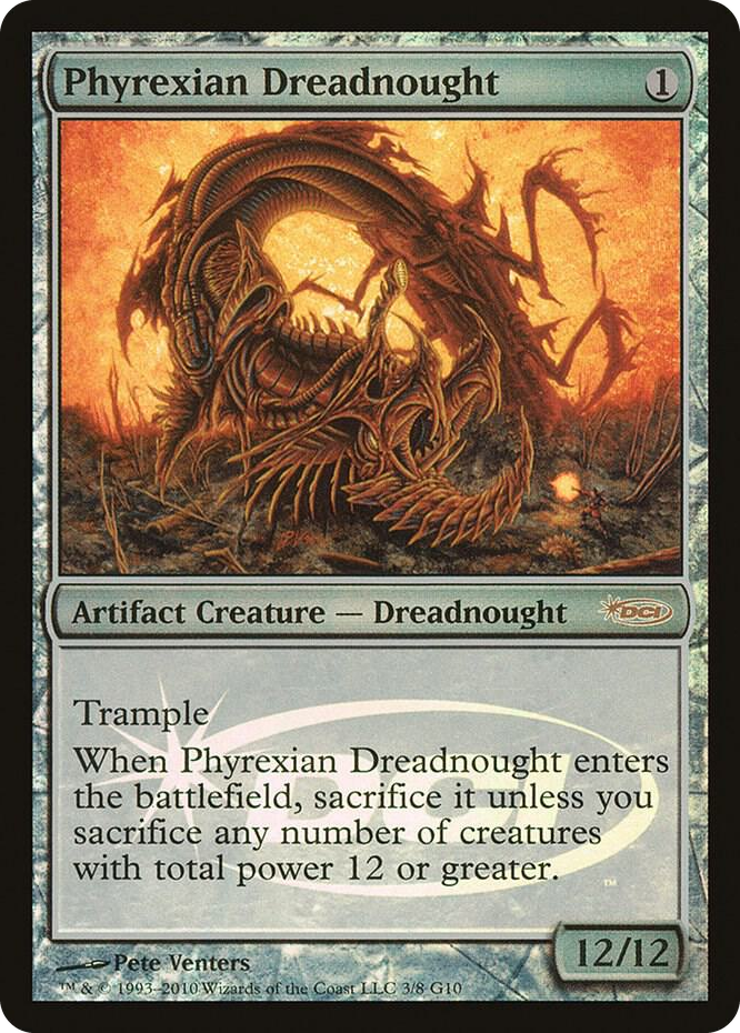 Phyrexian Dreadnought #3 P - Judge Promos Pokemon card