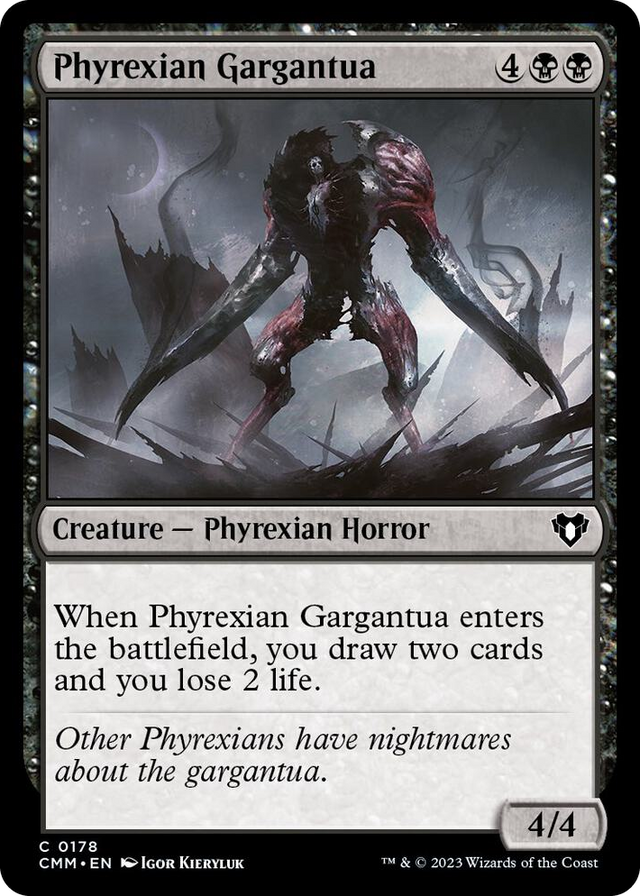 0178 Phyrexian Gargantua C Commander Masters