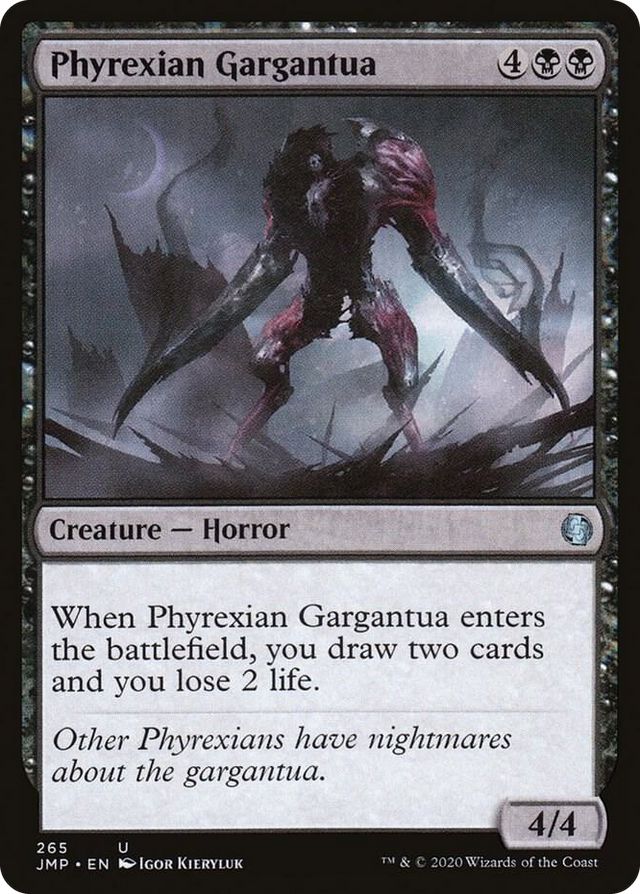 0265 Phyrexian Gargantua U Jumpstart