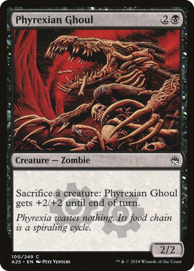 0100 Phyrexian Ghoul C Masters 25