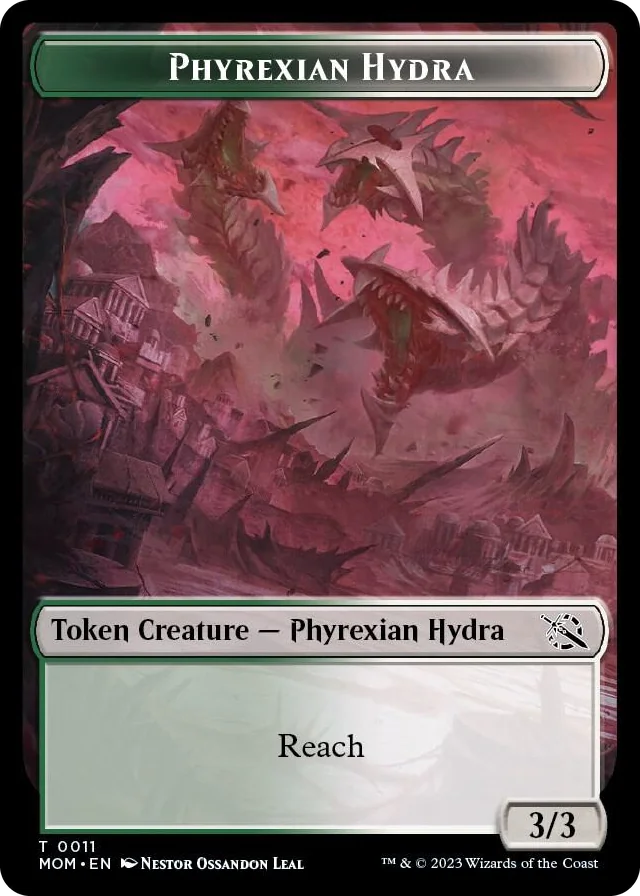 0011 Phyrexian Hydra Token (0011) T March of the Machine