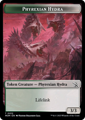 0012 Phyrexian Hydra Token (0012) T March of the Machine