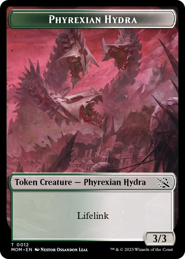 0012 Phyrexian Hydra Token (0012) T March of the Machine