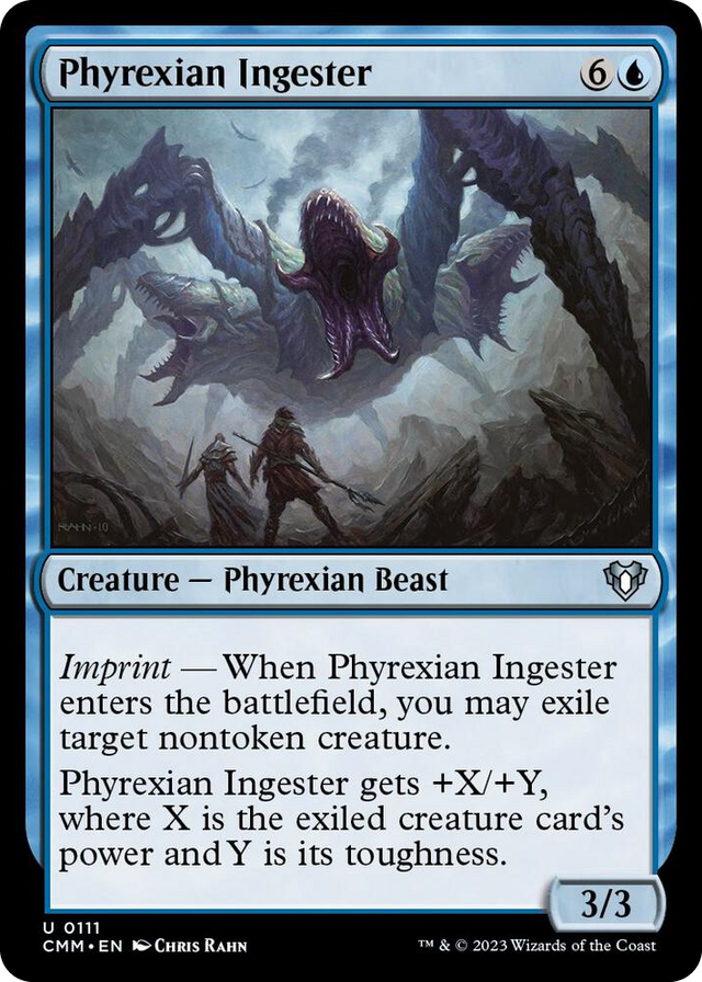 0111 Phyrexian Ingester U Commander Masters