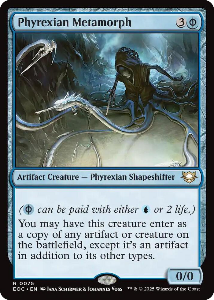 Phyrexian Metamorph #75 R - Commander: Edge of Eternities Pokemon card