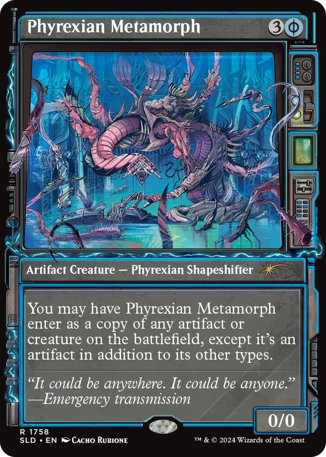 1758 Phyrexian Metamorph R Secret Lair Drop Series