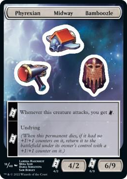 0018 Phyrexian Midway Bamboozle T Unfinity