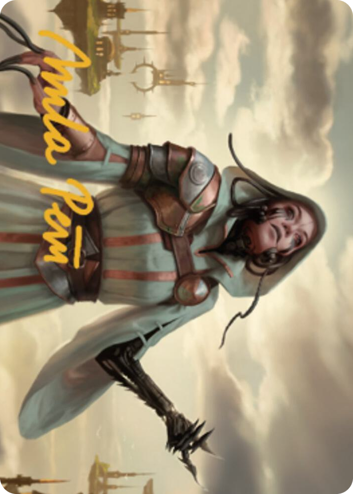 0011 Phyrexian Missionary Art Card (Gold-Stamped Signature) S Art Series: Dominaria United