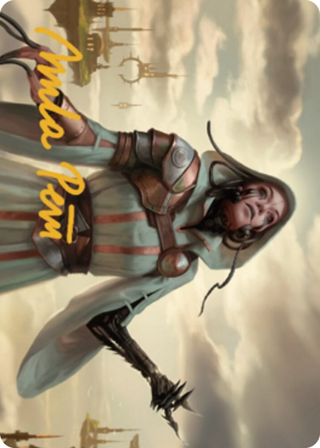 0011 Phyrexian Missionary Art Card (Gold-Stamped Signature) S Art Series: Dominaria United