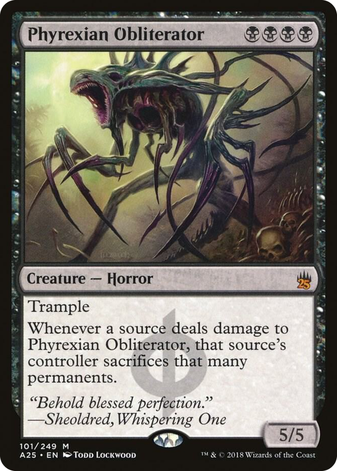 0101 Phyrexian Obliterator M Masters 25