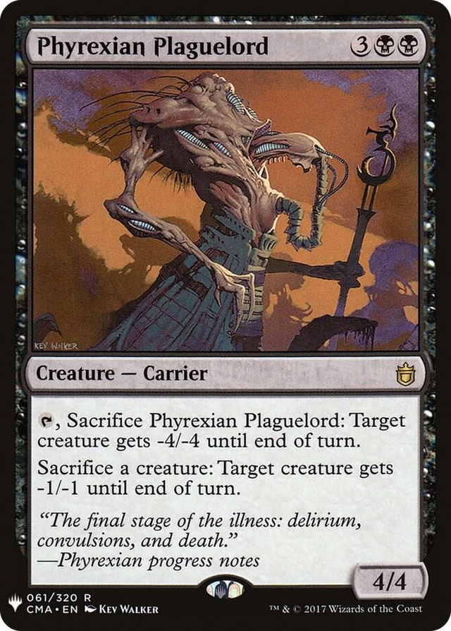 0061 Phyrexian Plaguelord R The List Reprints