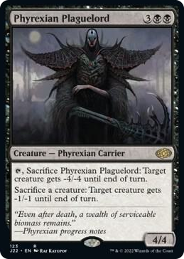 0123 Phyrexian Plaguelord R Jumpstart 2022