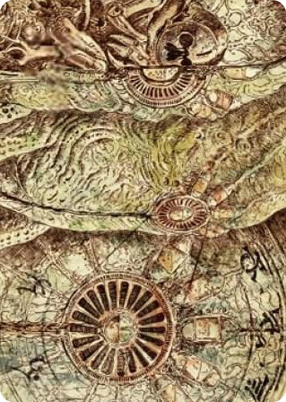 0070 Phyrexian Processor Art Card S Art Series: The Brothers' War