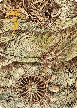 0070 Phyrexian Processor Art Card (Gold-Stamped Signature) S Art Series: The Brothers' War
