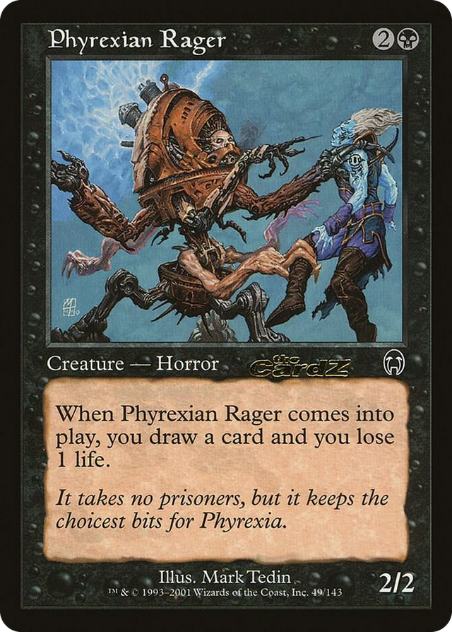 0049 Phyrexian Rager P Media Promos