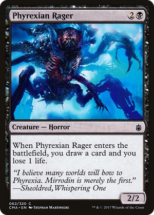 0062 Phyrexian Rager C Commander Anthology