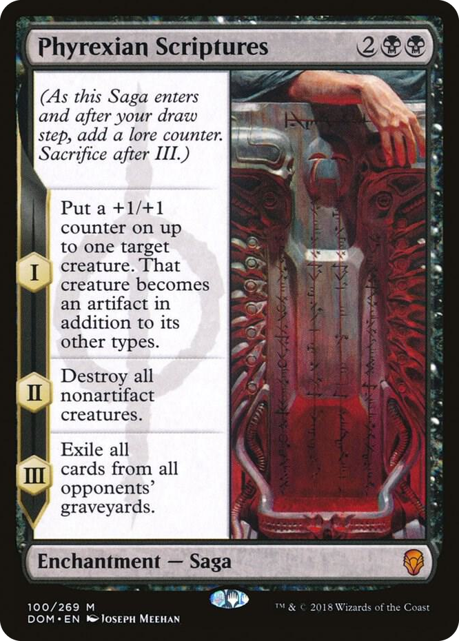 0100 Phyrexian Scriptures M Dominaria