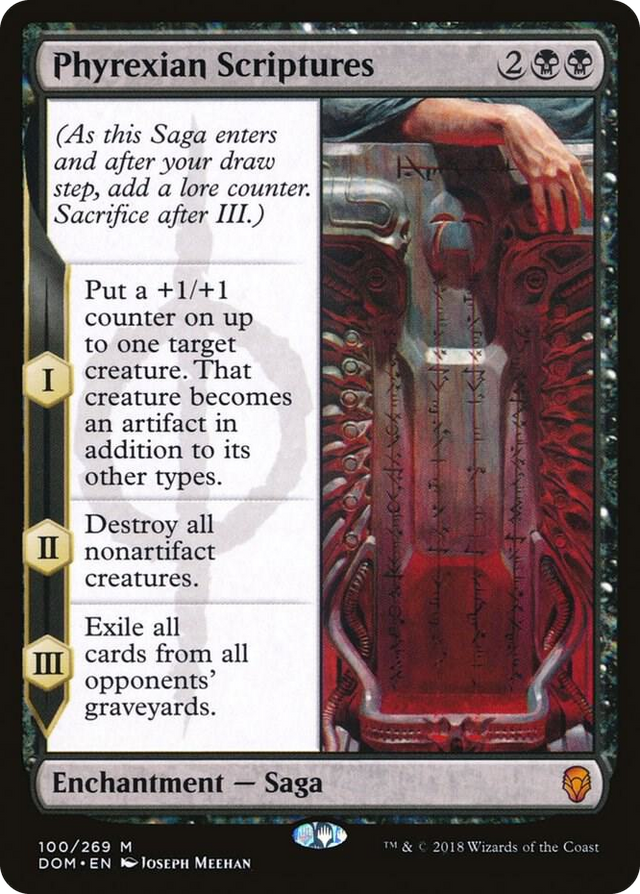 0100 Phyrexian Scriptures M Dominaria