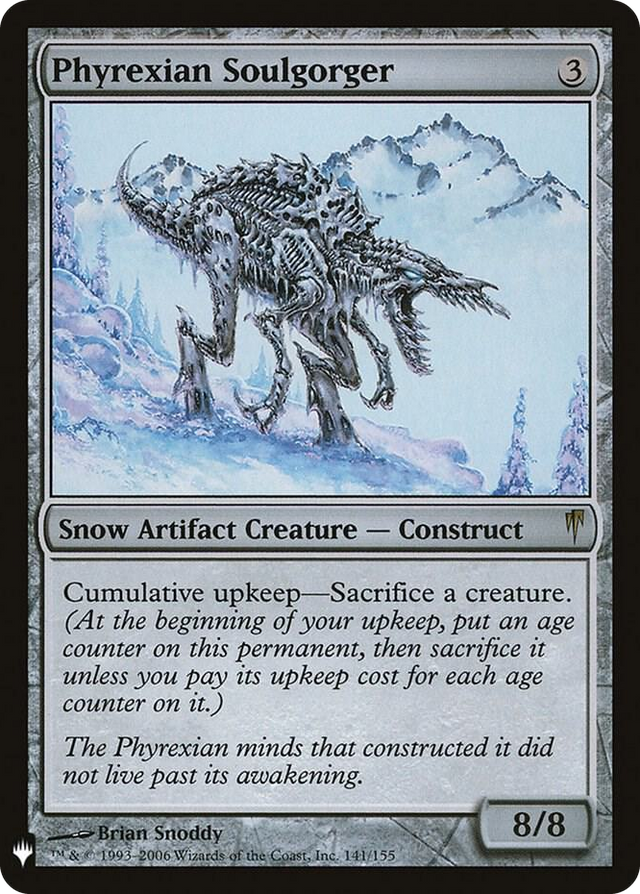 0141 Phyrexian Soulgorger R The List Reprints