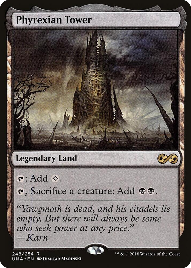 0248 Phyrexian Tower R Ultimate Masters