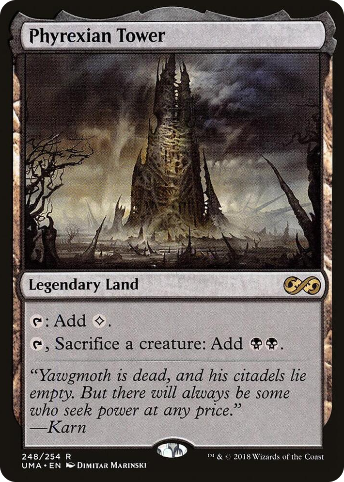 0248 Phyrexian Tower R Ultimate Masters