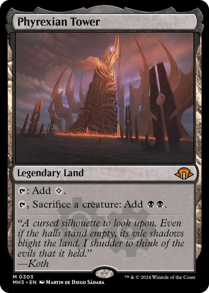 0303 Phyrexian Tower M Modern Horizons 3