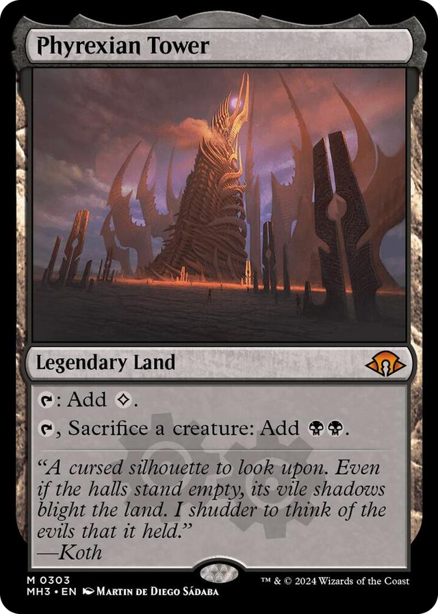 0303 Phyrexian Tower M Modern Horizons 3
