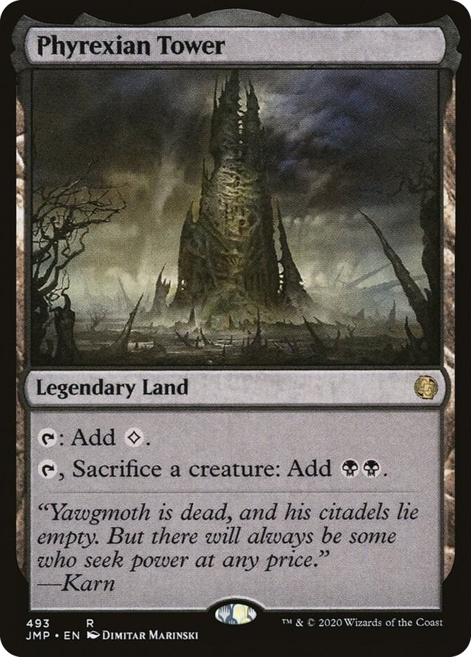0493 Phyrexian Tower R Jumpstart