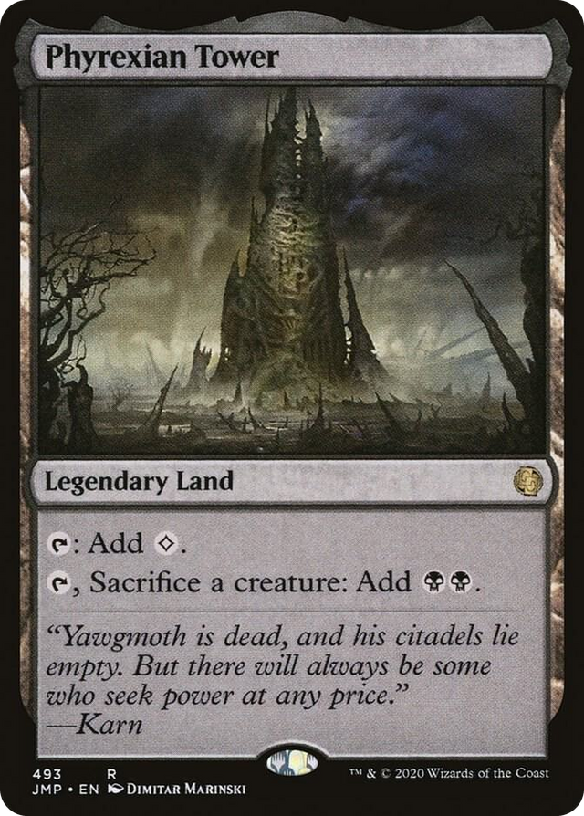 0493 Phyrexian Tower R Jumpstart