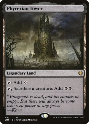 0493 Phyrexian Tower R Jumpstart
