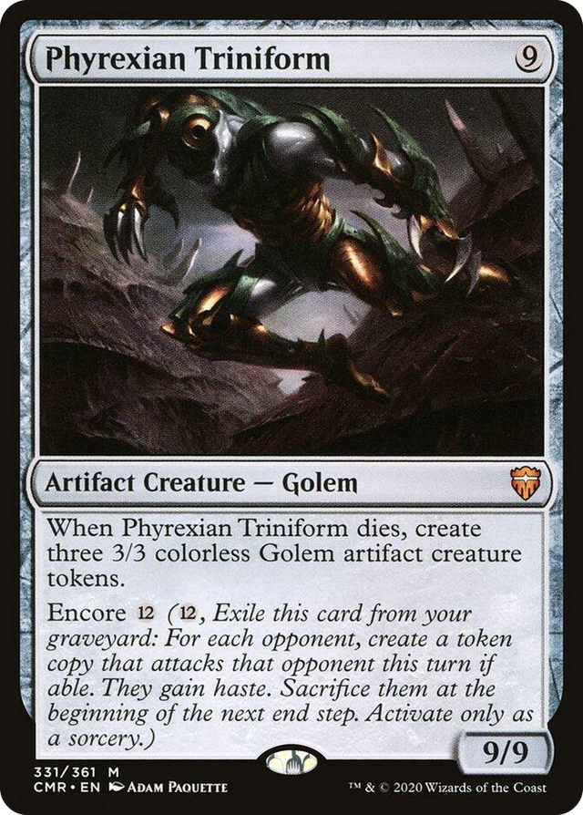 0331 Phyrexian Triniform M Commander Legends