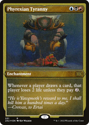 0531 Phyrexian Tyranny (Foil Etched) R Double Masters 2022