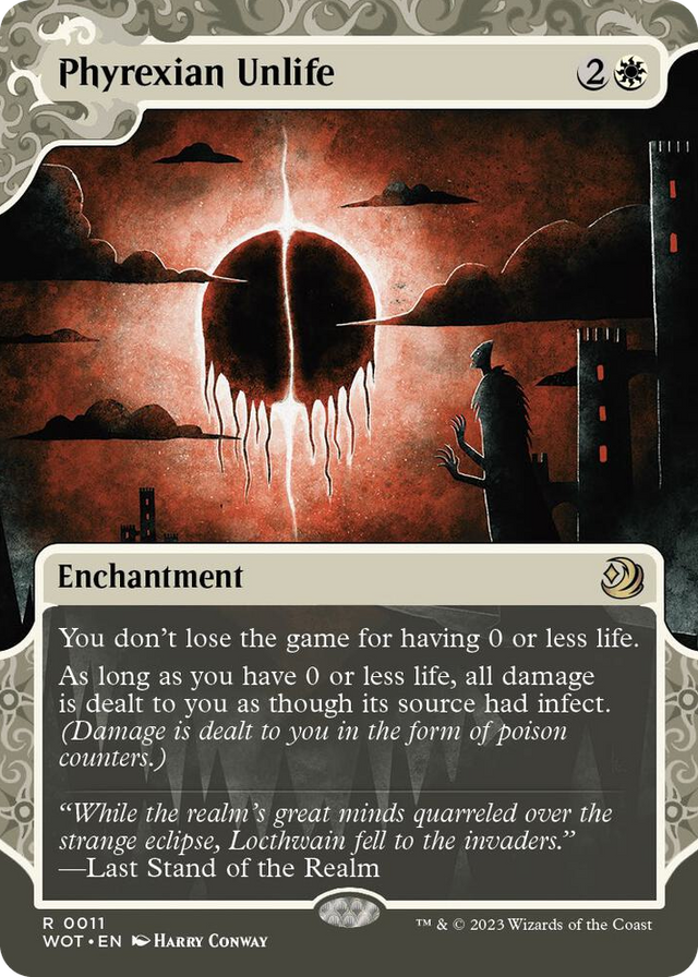 0011 Phyrexian Unlife R Wilds of Eldraine: Enchanting Tales