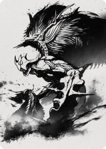 0065 Phyrexian Vindicator Art Card (65/81) S Art Series: Phyrexia: All Will Be One